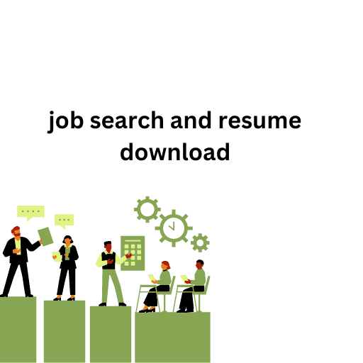 job search and resume download